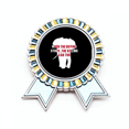 thumbnail image 1 of Cuando la compra se detiene la matanza puede demasiado Insignia broche Medalla ganadora, 1 of 3