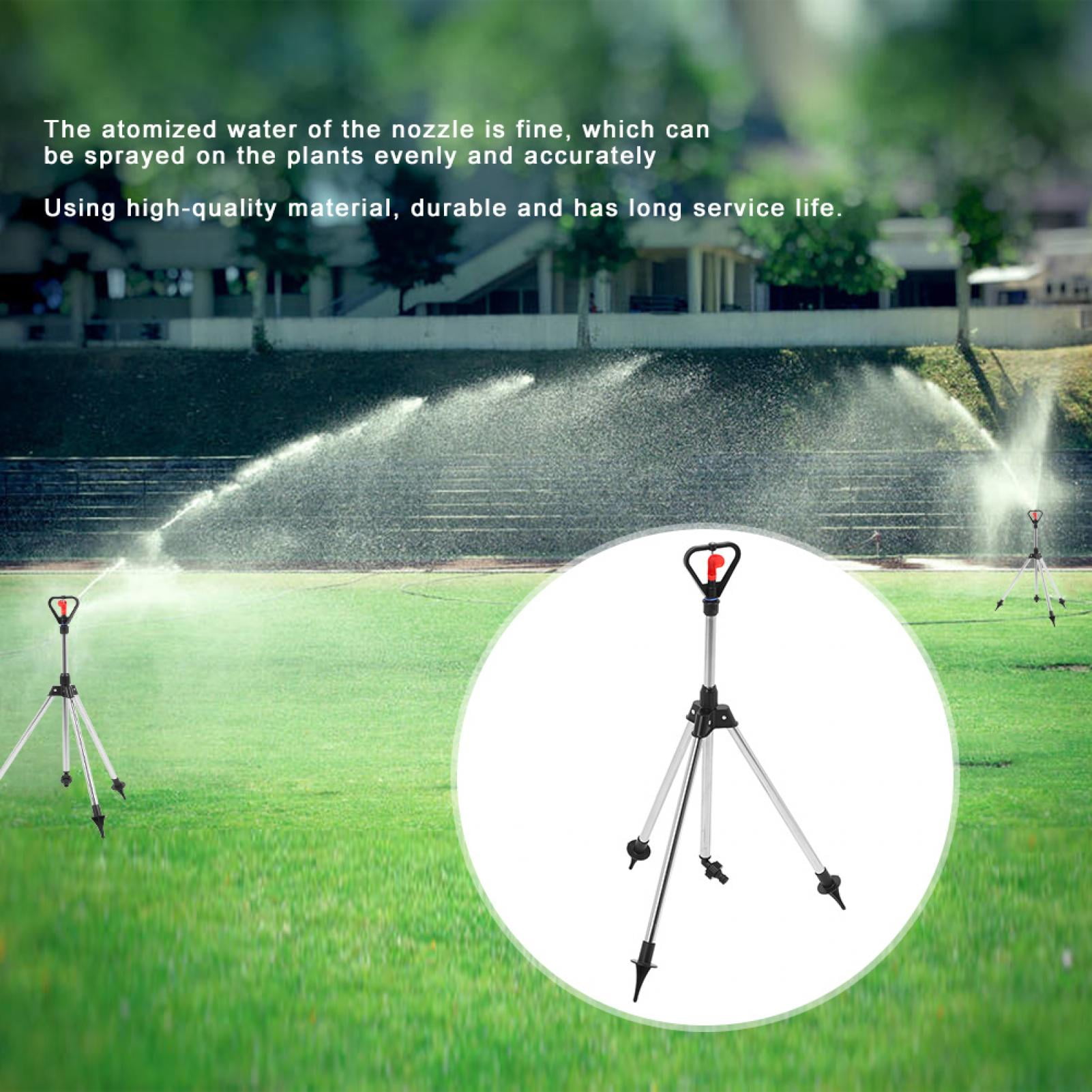 Details about   Irrigation Tripod Complete with 360° Impact Sprinkler and Hosepipe Snap Fitting 