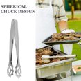 thumbnail image 3 of unbranded Pinzas De Acero Inoxidable Para Cocina Y Bbq Con Mango Para Servir Y, 3 of 8