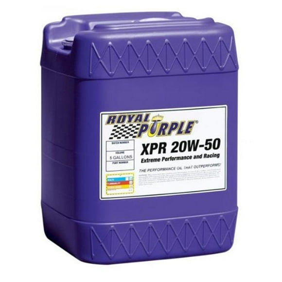 Royal Purple ROY05051 20W 5 gal Ultra Light Extreme Performance Synthetic Racing Motor Oil Bottle