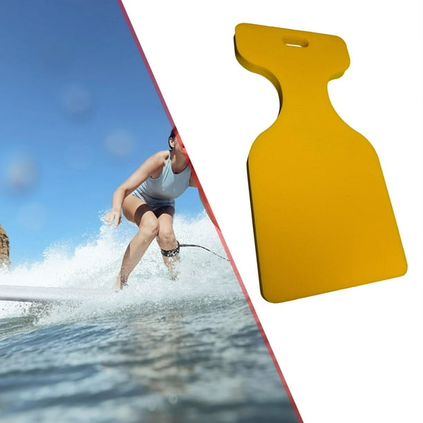 Sillín de agua flotador, silla de tabla de natación, cómodo sillín, flotador de piscina, juguetes para piscina al aire libre, playa, lago, piscina de Amarillo