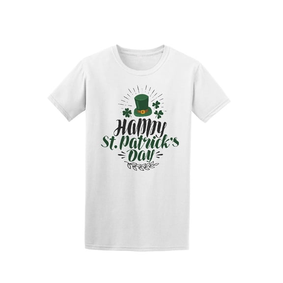 Happy St Patrick's Day Irish Top Hat Tee - Image by Shutterstock