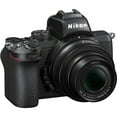 thumbnail image 6 of Nikon Z50 Compact Lightweight Mirrorless Camera with 16-50mm and 50-250mm Lenses + ENEL25 Replacement Battery + Extreme PRO 64GB Card+ UV Lens Filter + Photo Editing Software + More, 6 of 7