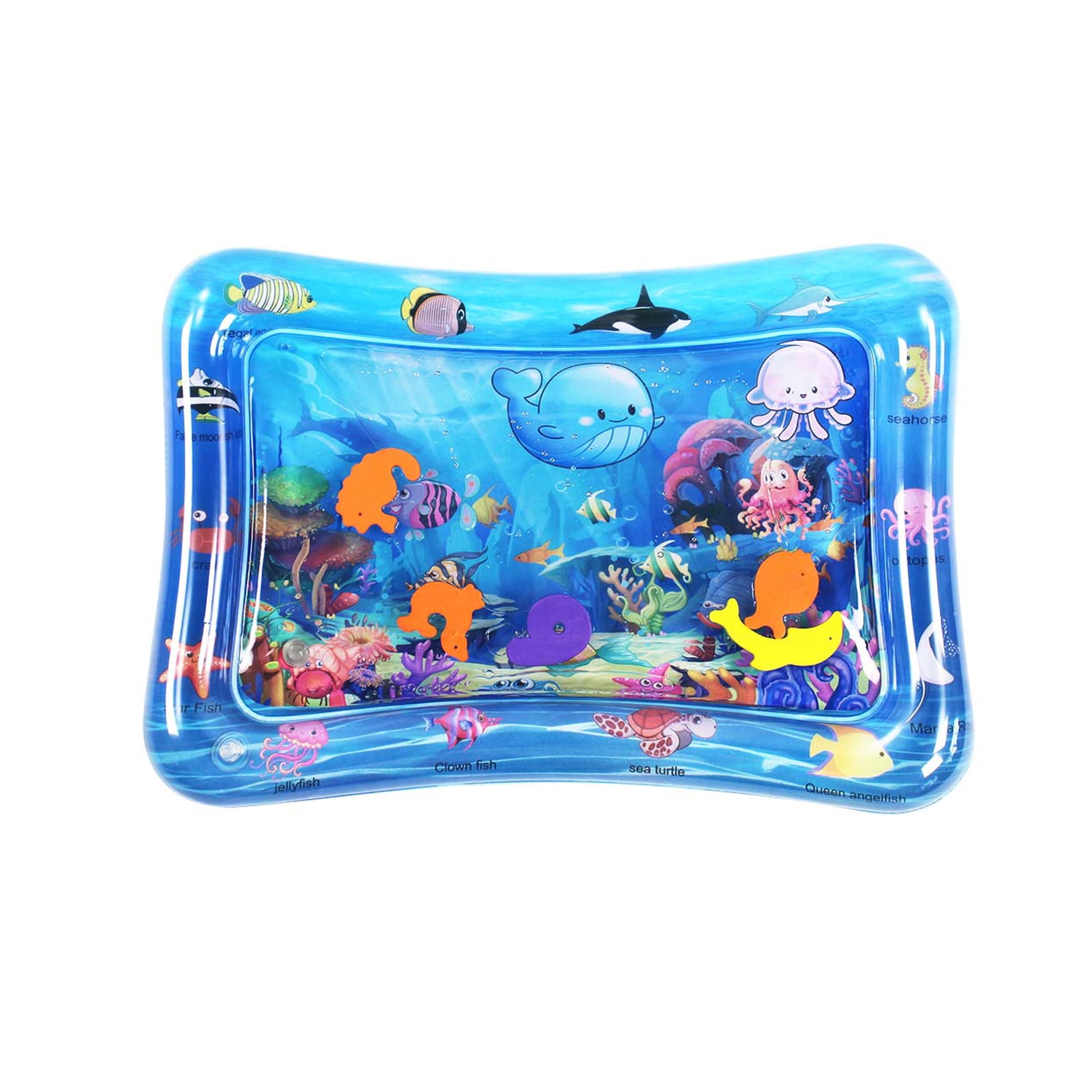 Abanopi Inflatable Baby Water Mat Infant Tummy Time Playmat Toddler Fun Activity Center Kids Toys for Boys Girls