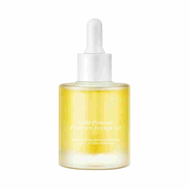 Autorización Aceite esencial de lujo para el rostro, aceite de onagra, borraja, suero hidratante reafirmante para la piel, suero hidratante antioxidante de larga duración, 30 ml (compre 2 y aho