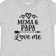 thumbnail image 4 of Inktastic Mema and Papa Love Me Girls Baby T-Shirt, 4 of 5