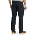 thumbnail image 2 of Harbor Bay by DXL Big and Tall Men's Athletic-Fit Jeans, Dark Rinse, 46W X 32L, 2 of 5