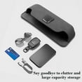 thumbnail image 3 of Multi-Functional Car Storage Box with Mobile Phone Holder, Receipts and Card Organizer, Fits Armrest Compartments, Ideal for Car Organization and Travel Convenience, 3 of 5