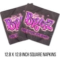 thumbnail image 4 of Bratz Airbrush Group 32ct Paper Napkin and Plate Party Pack, 4 of 6