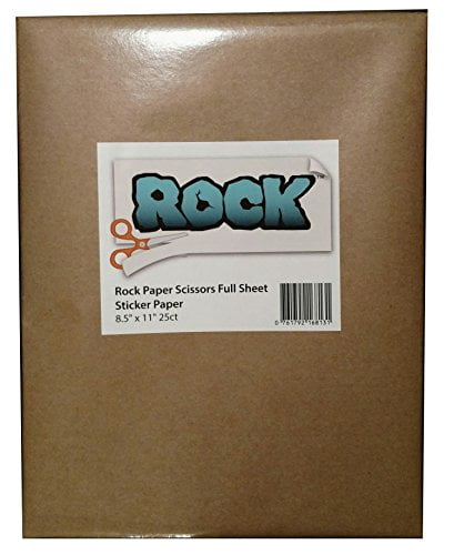 Printable Sticker Paper 25 Count 8.5" x 11" - Walmart.com - Walmart.com