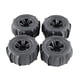 thumbnail image 1 of 4x 1:14 RC ruedas de coche neumáticos kits de actualización repuestos profesionales piezas de control remoto alto rendimiento para 144001 124008, 1 of 9