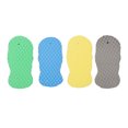 thumbnail image 3 of Esponja ultra, liviana 4pcs bañera esponja de esponja lisa 3d exfoliante exfoliante pvc para piel muerta para el hoger, 3 of 7