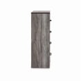 thumbnail image 5 of Ashley Furniture Bronyan 4-Drawer Wood Chest in Rustic Charcoal, 5 of 10