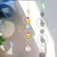 thumbnail image 3 of Hugtrwg Adorno Carillón Viento Cristal Hexagonal Navidad Jardín (3), 3 of 6