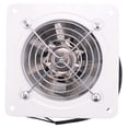 thumbnail image 1 of 4 Inch Inline Duct Fan Air Ventilator Metal Pipe Ventilation Exhaust Fan Extractor Bathroom Fan Duct Fan Accessories, 1 of 7