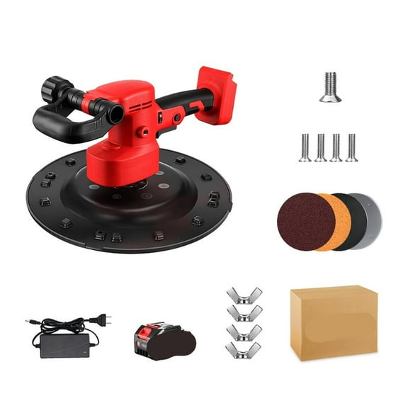 Brushless Electric Drywall Sander 1280W Wall Sandpaper Putty Powder Sanding Wall Polisher Machine ,Low Vibration