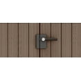 thumbnail image 6 of Keter Darwin 6x8 Resin Outdoor Storage Shed Kit-Perfect to Store Patio Furniture, Garden Tools Bike Accessories, Beach Chairs and Lawn Mower, Brown, 6 of 6