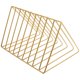 thumbnail image 3 of Estantería de escritorio para libros, de metal, organizador de archivos, triangular, de hierro, 3 of 8