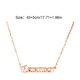 thumbnail image 3 of Collar del zodiaco Sonducket oro rosa AP009332-03, 3 of 6