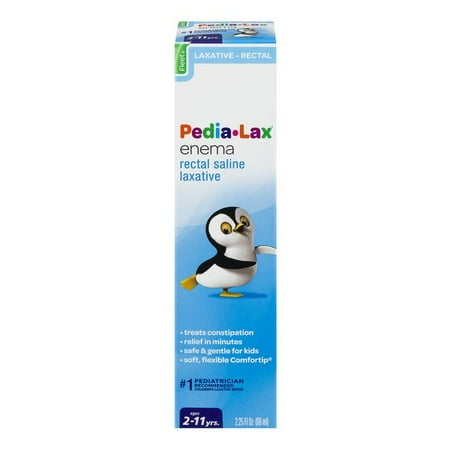 - Fleet Pedia-Lax Saline Laxative Enema, 2.25 Fl Oz
