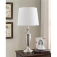 thumbnail image 1 of KB L228 Lampes de Table - Nickel Brossé & Blanc&44; Lot de 2, 1 of 1