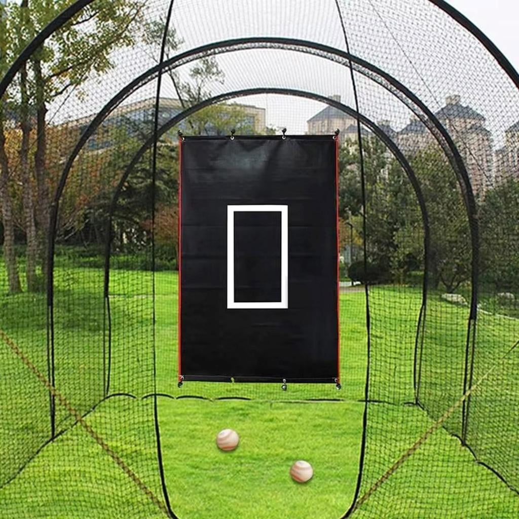 Heavy Duty Baseball Batting Cage Backstop Softball Backstop for Training
