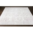 thumbnail image 6 of Hauteloom Cunderdin Living Room, Bedroom Area Rug - Traditional - Mauve, White - 2' x 3', 6 of 7