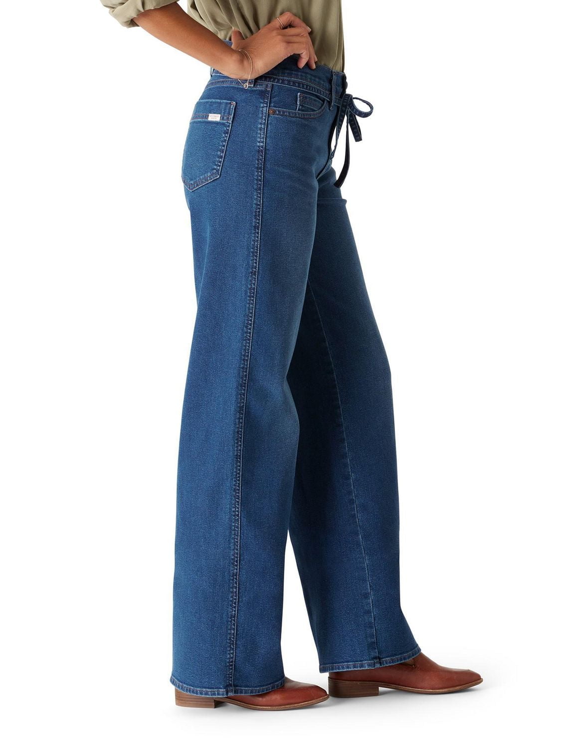 Jean jambe large ceinturé ancien pour femme Levi Strauss SignatureMC Tailles offertes : 2 – 18