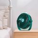 thumbnail image 1 of Ventilador de escritorio pequeño de mano Ventilador de mesa silencioso Personal 5 velocidades Mini enfriamiento ajustable Verde BLESIY ventilador de pulverización, 1 of 4