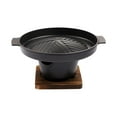 thumbnail image 2 of DYNWAVECA barbecue Person Stove Smokeless Non-stick Portable Triangular Furnace Charcoal Grill Roasting Meat Cooker - Big, 2 of 9