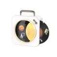 thumbnail image 2 of Klonfd Star Moon Ambient Light Birthday Vinyl Record Player Compact Wireless, 2 of 6