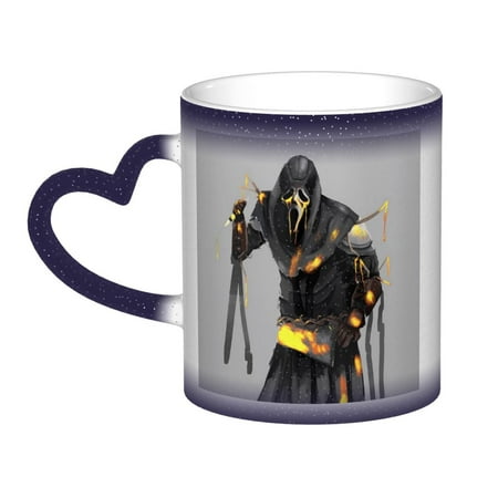 

Ghostface Color Changing Mug In The Sky Colour Changing Mug Print Ceramic Mug Tea Cup 11 Ounce - Gifts For Home Office Coffee Birthday Gift