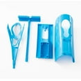 thumbnail image 3 of Kit de ayuda para calcetines deslizantes para calcetines, ayudante para calcetines, sin flexión, estiramiento para embarazo y lesiones, herramienta para vivir, color azul, 1 ud., 3 of 5