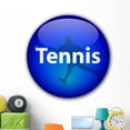thumbnail image 1 of Tennis Button Wall Mural Decal Sticker, Wallmonkeys Peel & Stick Vinyl Graphic (48 in H x 48 in W), 1 of 4
