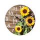 thumbnail image 4 of Reloj de pared de girasol decorativo, adorno creativo y único para decoración del hogar, regalo redondo, decoración de pared para colgar en cocina, 4 of 9