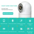 RWVBM Smart Security Camera, HD Camera 2.4GHz WIFI With Night Vision, 2