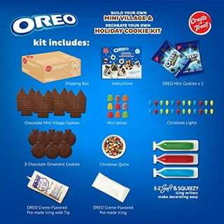 Create a Treat OREO Christmas Chocolate Cookie House Kit