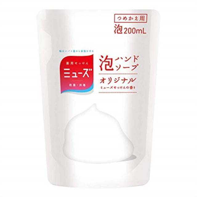 japan health and beauty muse foam hand soap original refill 200mlaf27