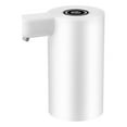 thumbnail image 2 of Water Bottle Pump USB Rechargeable | Portable Electric Drinking Water Dispenser for 2-6 Gallon Bottles | Fast Flow | No BPA Taste | Home Camping Travel | 5W | White | 3.9x2.5x4.9in, 2 of 8