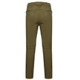 thumbnail image 3 of Little Donkey Andy Men's Fleece lined Hiking Ski Snow Pants Winter Windproof Softshell Pants Warm Water Repellent Olive XL, 3 of 7