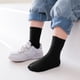 thumbnail image 4 of Calcetines blancos de algodón para bebés y niños, calcetines hasta el tobillo que no se ven, 4 of 5