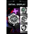thumbnail image 6 of Explojoy Dual Display Digital Sports Watch – Waterproof Unisex Wristwatch, Alloy Case, Alarm & Stopwatch, 6 of 10