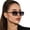 D, variant on Lady Heart Shaped Sunglasses For Women Bride Sunglasses Vintage Cat Mod Wedding Sunglasse