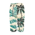 thumbnail image 5 of Shorts for Women Elastic Waist Printed Loose Quarter Pants Workout Shorts, 5 of 5