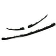 thumbnail image 4 of Car Front Body Kit, Gloss Black Impact  3pcs Front Bumper Trim Molding   Left Middle Right  for Upgrade, 4 of 8