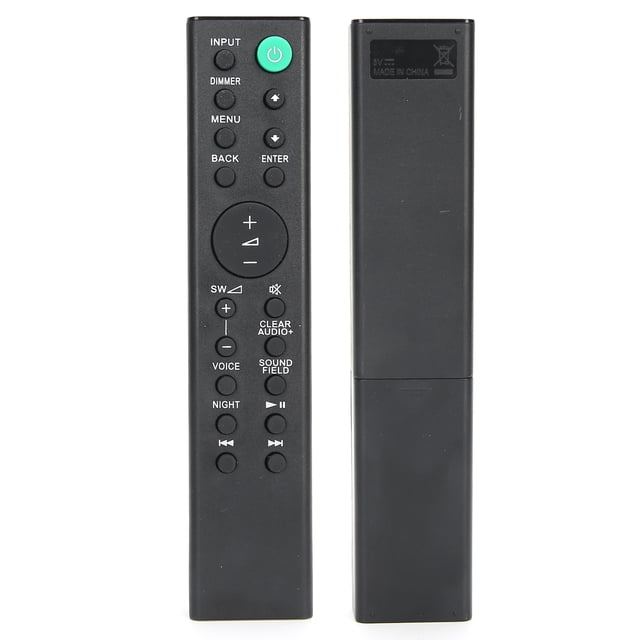 Remote Controller, Remote Control Replacement Strong Compatibility RMT-AH200U Remote Control High-quality ABS Material 10m/33ft Distance For Soundbar