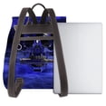 thumbnail image 3 of Easygdp Steel Skull Mochila de Cuero para Mujeres, Bolso de Hombro, Bolsos de Mano de Moda para Trabajo y Viajes, 3 of 4