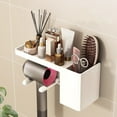 thumbnail image 2 of Shelves for Kitchen, Tyeign Multi Functional Hair Dryer Holder Wall Mounted - Blow Dryer Rack Storage, Bathroom Organizer, Home Use Shelf Stable Food Shelf Stand Shelf Unit Shelf Decor, 2 of 9