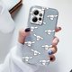 thumbnail image 3 of Funda de teléfono de Hello Kitty Pochacco para Redmi Note 12 4G, silicona suave, conejo transparente, lindo Anime, Funda para Redmi Note 12 Coque, 3 of 5