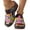 Black, variant on Jsaierl Womens Orthopedic Sandals Casual Summer Peep Toe Sandals Comfortable Slip On Sandals Fashion Breathable Sandal Size 9